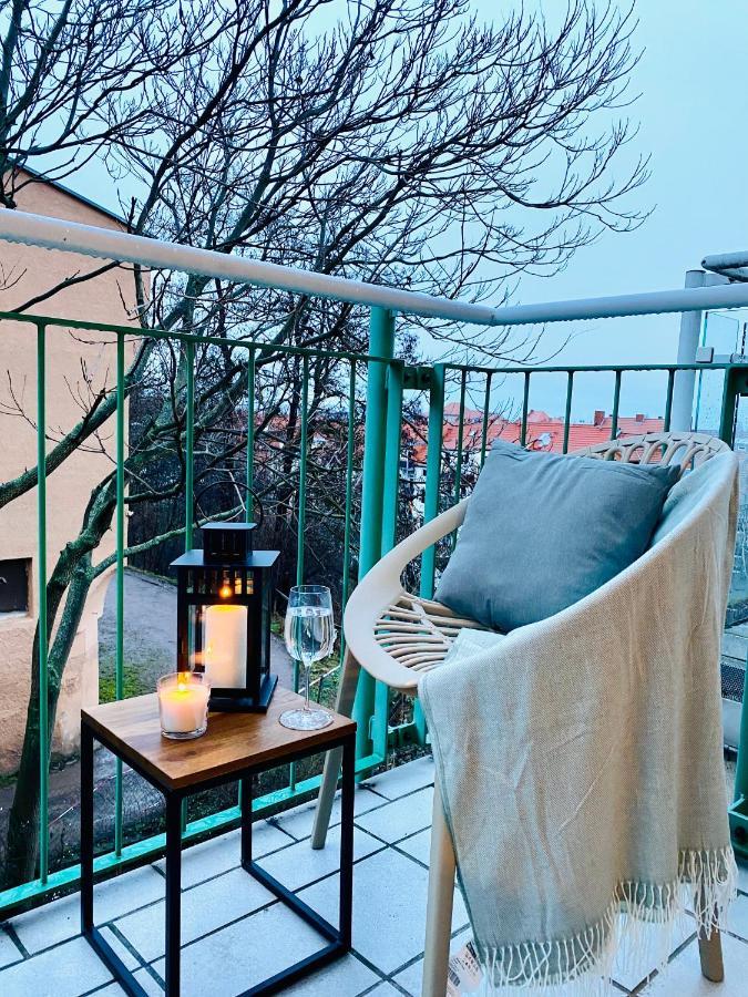 Saniertes Studio - Elisa - Mit Balkon, Wlan, Smart-Tv & Kueche In City-Naehe Erfurt Luaran gambar